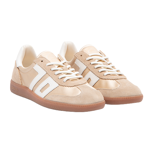 Back 70 Satin Trainer - Ghost - Beige