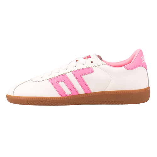 Back70 Ladies Retro Trainers - Shelly - White/Pink
