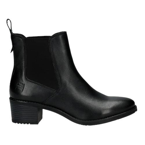 Bagatt Ladies Block Heeled Ankle Boots - 5623W-4000 - Black