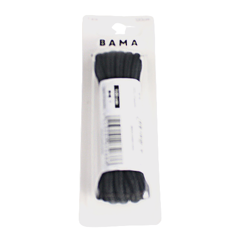 Bama Cord Boot Lace -120cm-Black