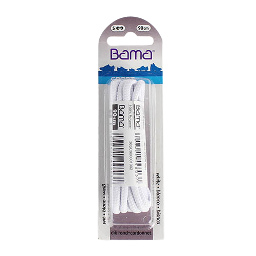 Bama Cord Lace - White - 90cm