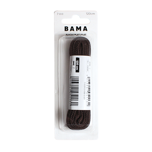 Bama Flat Laces - 120 cm - Brown