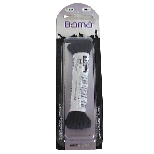 Bama Round Laces-120cm-Black