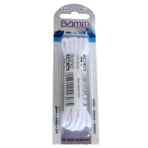 Bama Sports Laces -140cm-White