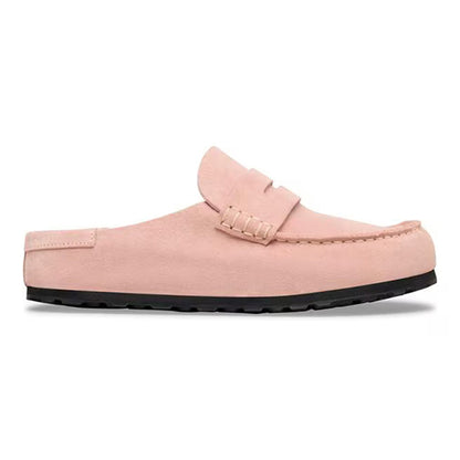 Birkenstock Ladies Wrapped Clogs  - Naples - Pink Clay
