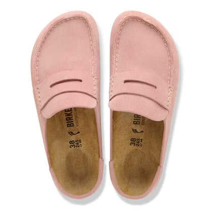 Birkenstock Ladies Wrapped Clogs  - Naples - Pink Clay