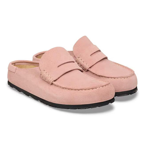 Birkenstock Ladies Wrapped Clogs  - Naples - Pink Clay