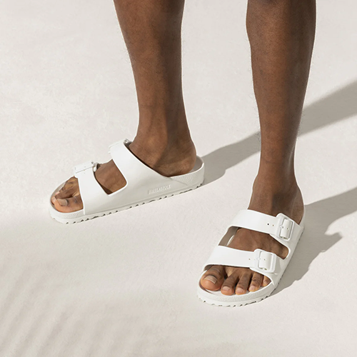 Birkenstock Ladies Sandals - Arizona EVA - White