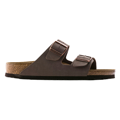 Birkenstock Ladies Birkibuc Sandals - Arizona - Mocha