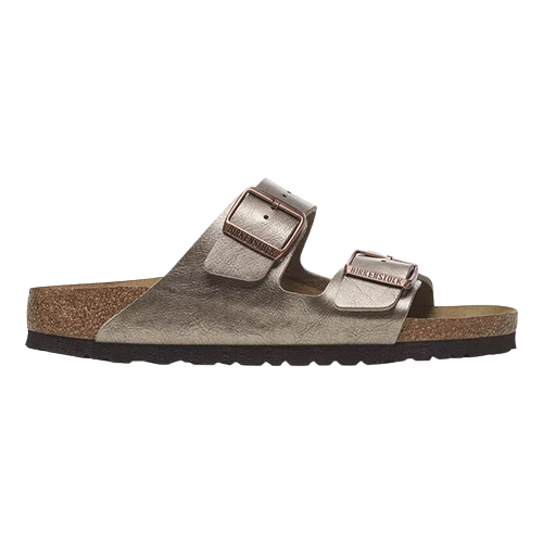 Birkenstock Birko-Flor Ladies Sandals - Arizona - Graceful Taupe
