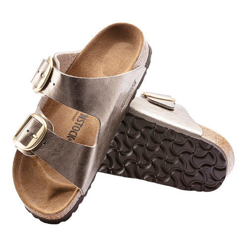 Arizona washed sales metallic birkenstock sandal