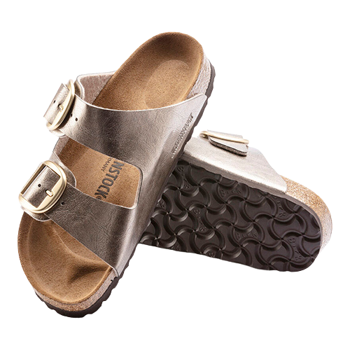 Birkenstock arizona metallic 2024 taupe