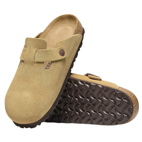 Birkenstock Ladies Clogs - Boston - Latte Cream