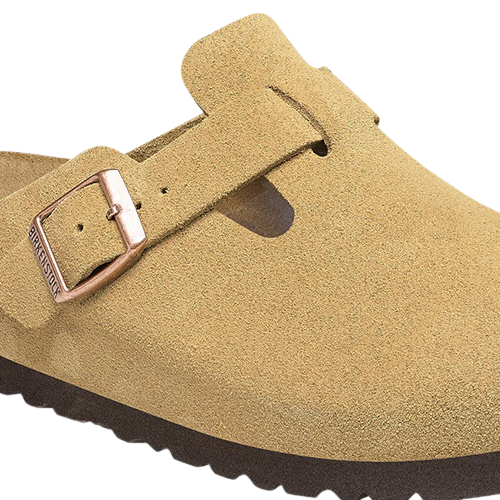 Birkenstock Ladies Clogs - Boston - Latte Cream