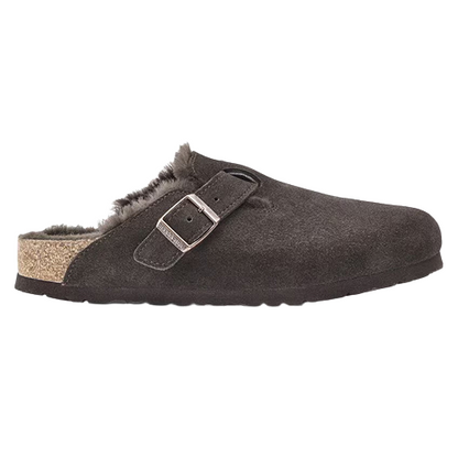Birkenstock Ladies Clogs - Boston Shearling - Mocca