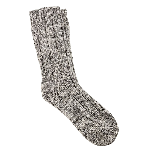 Birkenstock Ladies Cotton Twist Socks - Light Grey