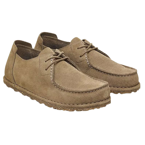 Birkenstock Ladies Flat Shoes - UTTI - Grey/Taupe