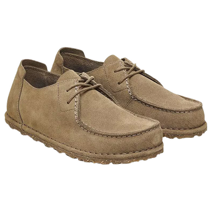 Birkenstock Ladies Flat Shoes - UTTI - Grey/Taupe