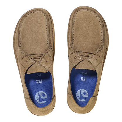 Birkenstock Ladies Flat Shoes - UTTI - Grey/Taupe