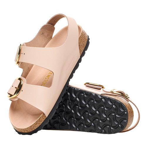 Birkenstock Ladies Back Strap Patent Sandals - Milano Big Birkenstock Ladies Back Strap Patent Sandals - Milano Big