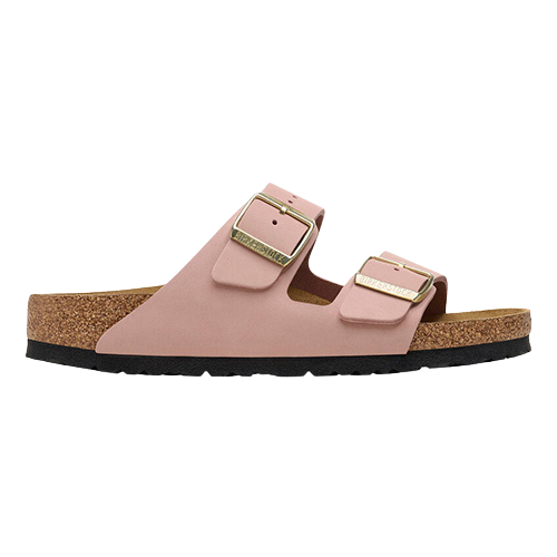 Birkenstock Ladies Leather Sandals - Arizona - Soft Pink
