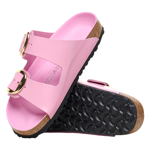 Birkenstock Ladies Sandals- Arizona Big Buckle - Pink Patent