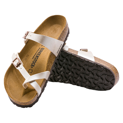 Birkenstock Ladies Sandals - Mayari Toe Loop  - White