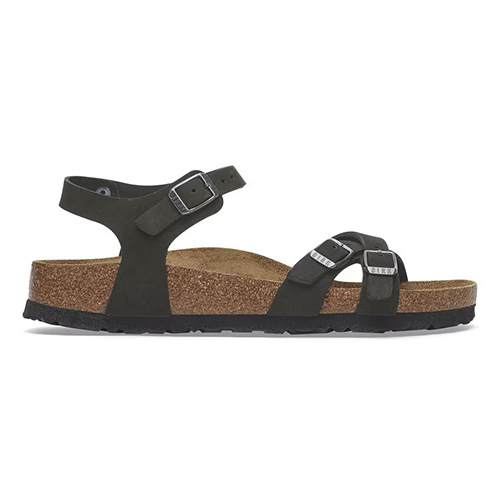 Birkenstock Ladies Soft Footbed Sandals - Kumba - Black