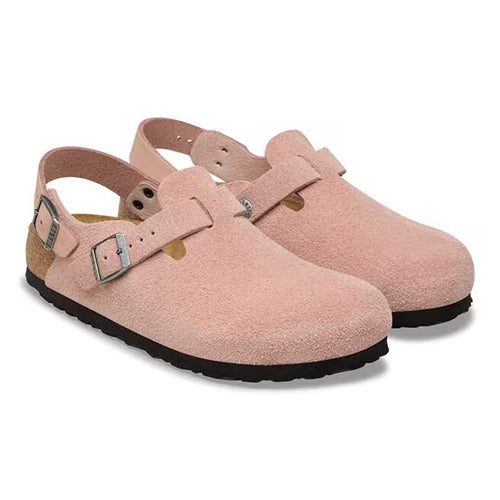 Birkenstock Ladies Backstrap Clogs - Tokio - Pink Clay