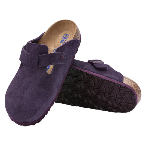 Birkenstock Ladies Clogs Boston Wine Greenes Shoes