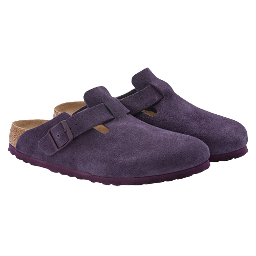 Birkenstock boston night store suede