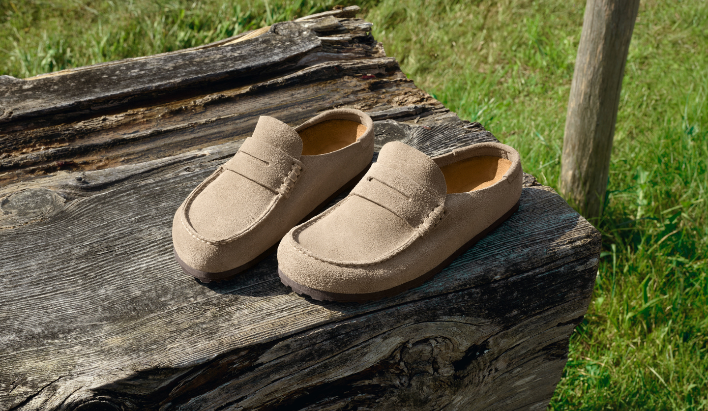Ladies Birkenstock Naples in Taupe