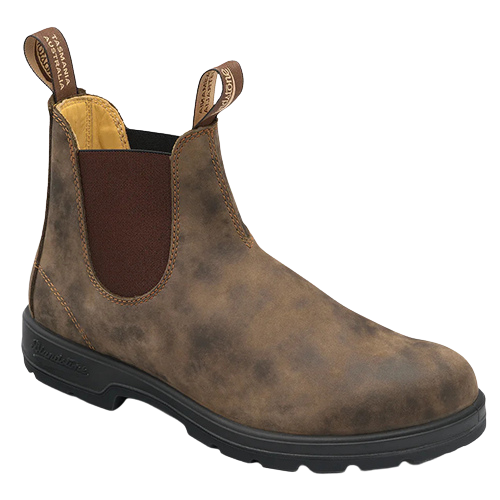 Blundstone Leather Chelsea Boots -  585 - Rustic Brown