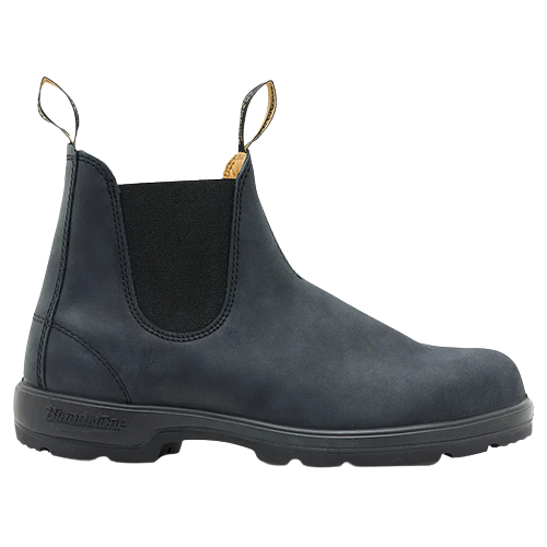 Blundstone Leather Chelsea Boots - 587 - Rustic Black