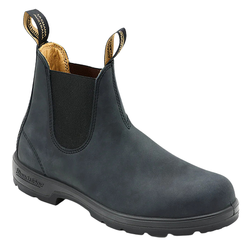 Blundstone Leather Chelsea Boots - 587 - Rustic Black