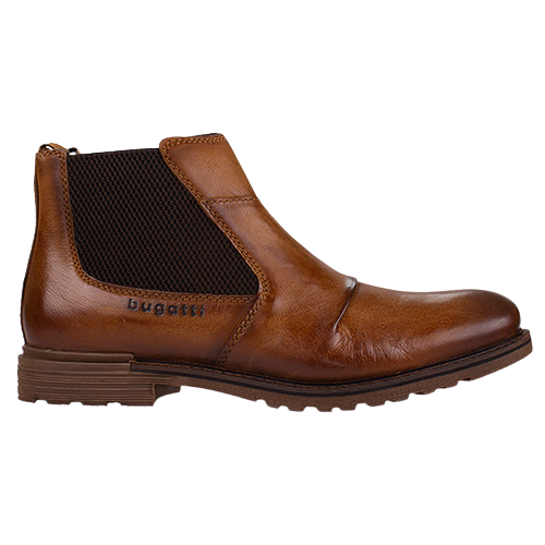 Bugatti Mens Chelsea Boots - 321-A0U3Y - Tan