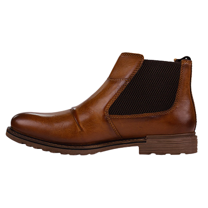 Bugatti Mens Chelsea Boots - 321-A0U3Y - Tan