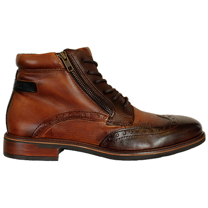 Bugatti Ankle Boots - 311-AH630 - Brown/Tan