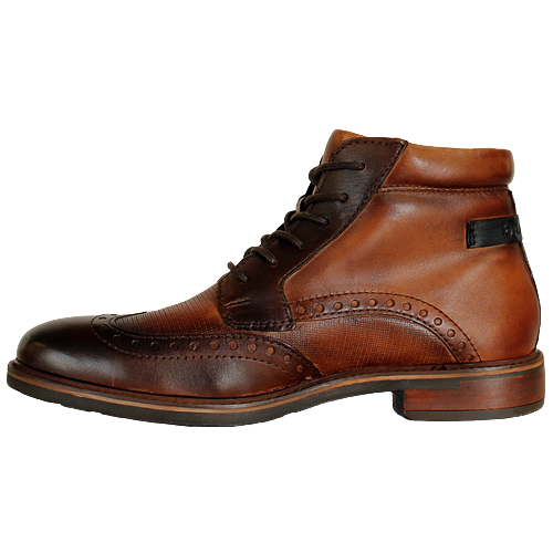 Bugatti Ankle Boots - 311-AH630 - Brown/Tan