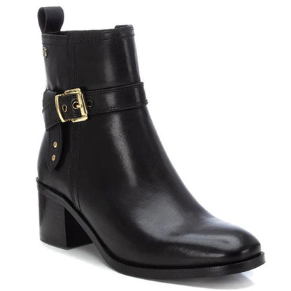 Carmela Block Heeled Ankle Boots - 161735 - Black