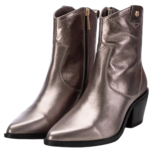 Carmela Ladies Ankle Boots - 161776 - Pewter