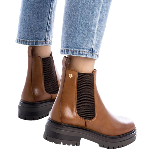 Ladies chelsea boots tan hot sale