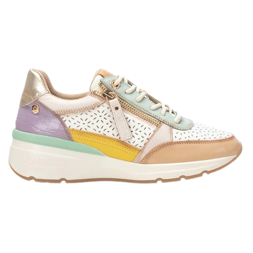 Carmela Ladies Trainers - 161417 - Aqua/Multi