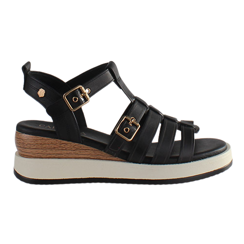 Carmela  Wedge Sandals -  161390 - Black