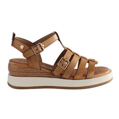 Carmela  Wedge Sandals - 161390 - Camel