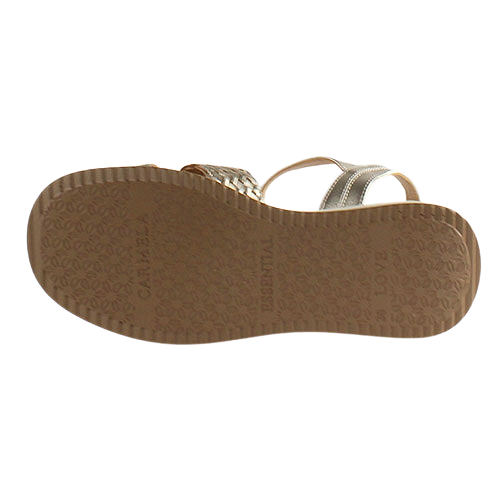 Carmela  Wedge Sandals -  161391 - Gold