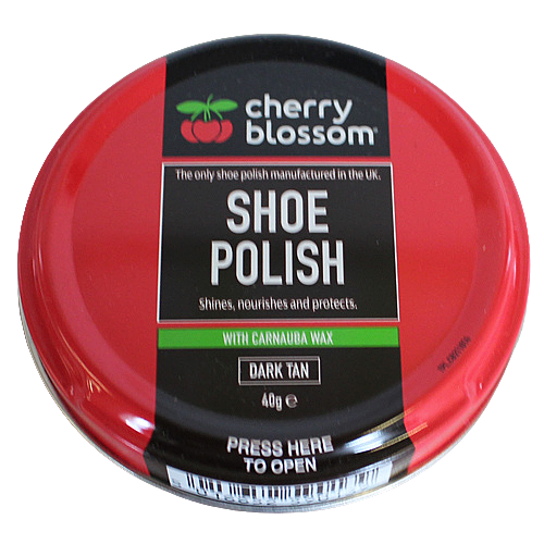 Cherry Blossom Matt Shoe Polish- 40g-Dark Tan – Greenes Shoes