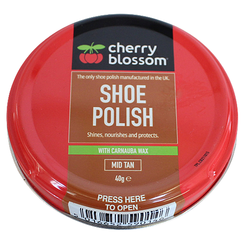 Cherry blossom light tan shoe clearance polish