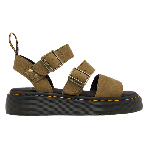 Dr. Martens Junior Kyle Leather Sandals in Black | NEON Canada