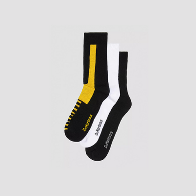Double Doc 3PK Socks -AD057002-Multi